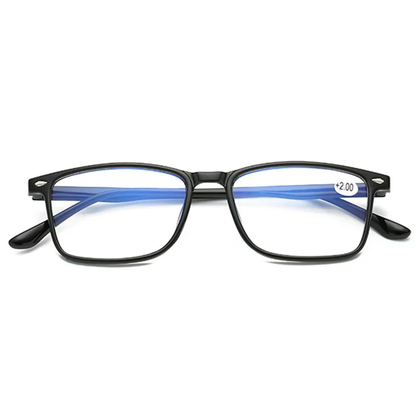 Los hombres las gafas de lectura de la película Azul gafas 1,5 TR90 la presbicia mujeres leyendo gafas mujer hombre gafas de presbicia + 2,0 de 2,5 de 3,0