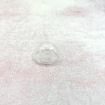 

200pcs/lot 22mm Claer half glass globe bubble glass dome glass cover bottle locket vial pendant handmade jewelry pendant gifts