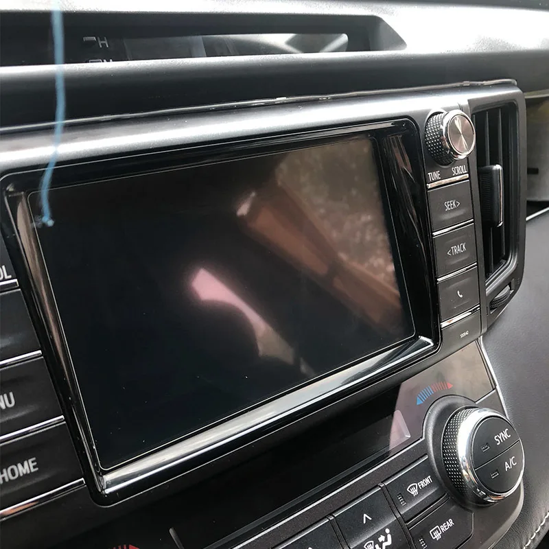 Стальная Защитная пленка для экрана GPS навигатора 7/8 дюйма Toyota RAV4 2014 2019|Лепнина