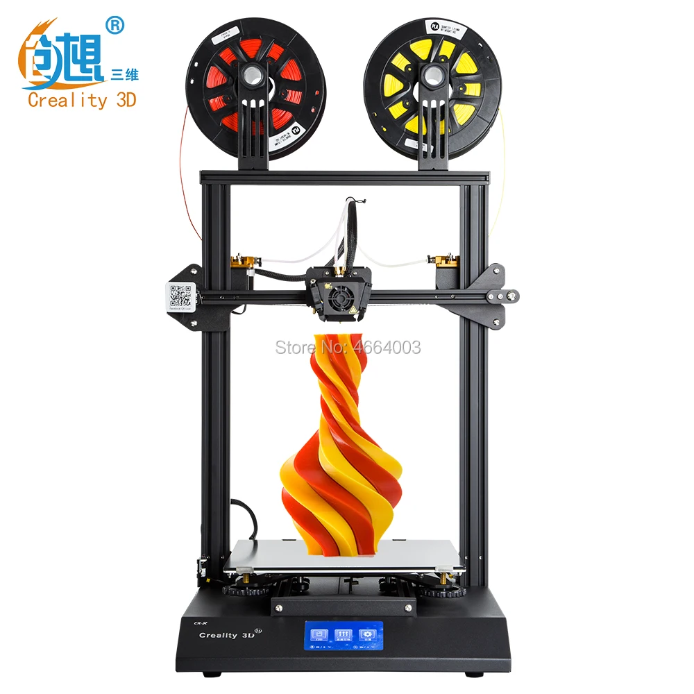 CREALITY 3D CR-X Printer Dual-color Optional DIY KIT Touch Screen Large print size Dual Fan Cool+2KG filament | Компьютеры и офис