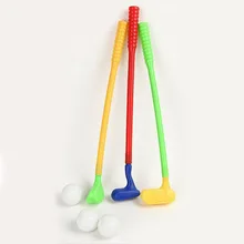 Дети/Дети портативный мини-пластиковый мяч для гольфа клубный набор спортивные игры на открытом воздухе сад детская игрушка