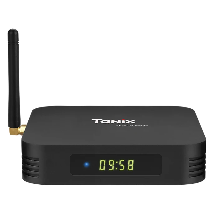 Tanix TX6-ТВ Box Allwinner H6/двойной антенны/Android 9,0/USB3.0 + 2 x USB 2,0/2,4G Wi-Fi/Поддержка 6 K H.265 Декодер каналов кабельного телевидения