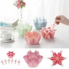 DIY лоток для мороженого, 6 решеток, форма танцора, лоток для мороженого, Пластиковая форма, форма для выпечки, держатель, кухонные инструменты, Прямая поставка