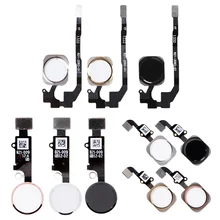 1 шт для iPhone 5 5S 5SE 6, 6 S, 7, 8plus, кнопки «домой гибкий кабель, запчасти для ремонта