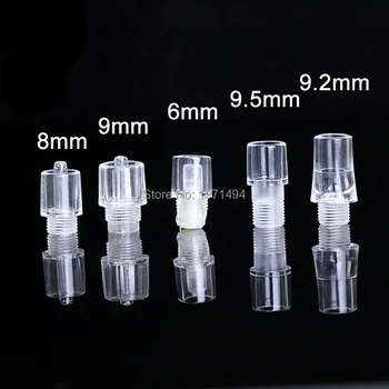 

Promotion 50pcs 9mm Eyebrow tattoo machine head crystal tattoo machine cap glass head crystal eyebrow tattoo machine accessories