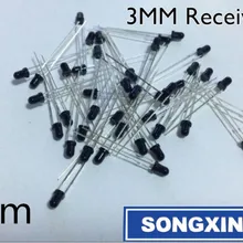 1000 шт. 3 мм 850nm ИК инфракрасный светодиодный светильник, передающая приемная трубка, ИК-светильник, передатчик, приемник PD 3 мм