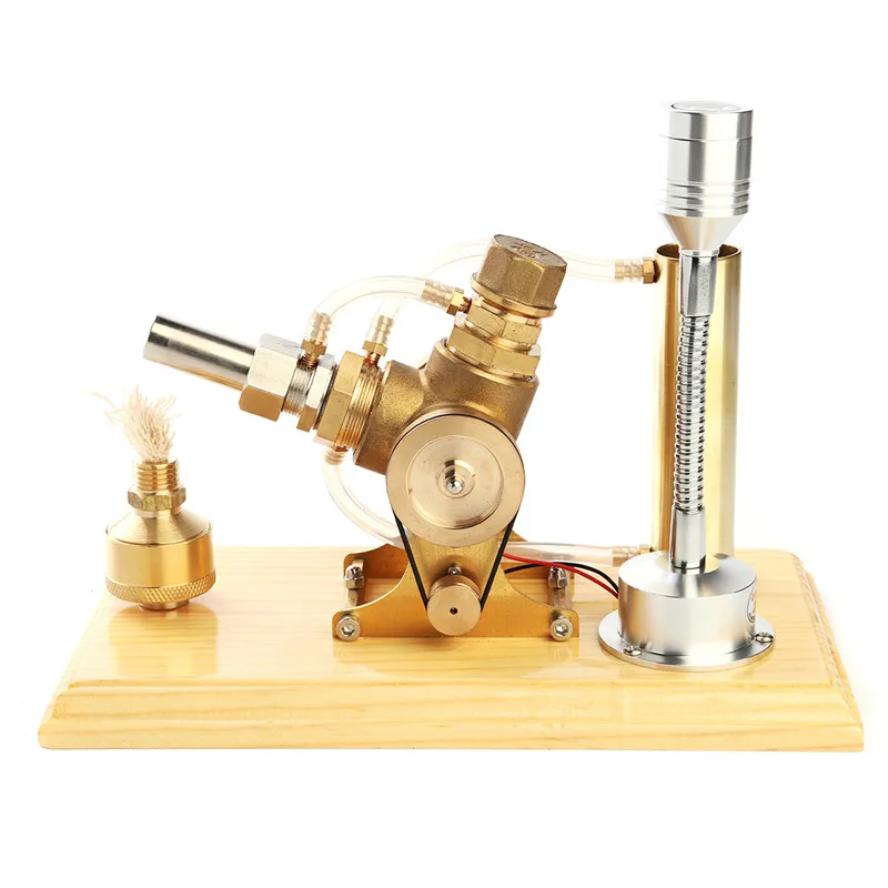

One Set Stirling Engine Model Hot Air Stirling Engine Generator Cylinder Engine Model School Education Equipment