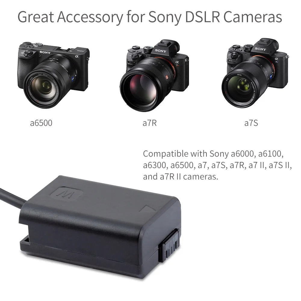 Аккумуляторная батарея Feelworld NP FW50 для камеры Sony A7 A7S A7R A6500|Аксессуары фотостудии| |