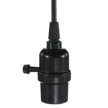 CLAITE E27 AC110-220V винт повесить держатель лампы подвесной потолок Винтаж промышленная лампа с выключателем