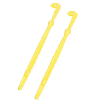 

1 Fishing Knot Tying Tools & Disgorger Tool Tie Fast Knot Tying Tool for Fly Fishing Line Tier Kit Yellow Small 2pcs in Packed