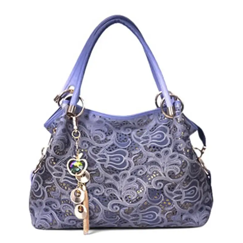 

Retro Vintage Ethnic Totes Bag Europe And America Style Tote For Women Hollow Elegant Fashion Female Hand Bags Lady Handbag Bag