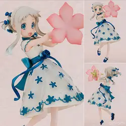 18 см anohana Honma MEIKO menma Аниме фигурку ПВХ Коллекция Модель игрушка brinquedos для подарок на Новый год