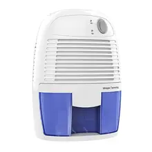 Мини-осушитель воздуха 500 мл поглотитель влаги Электрический охлаждающий фен Авто-офф осушитель воздуха для дома Спальня Кухня