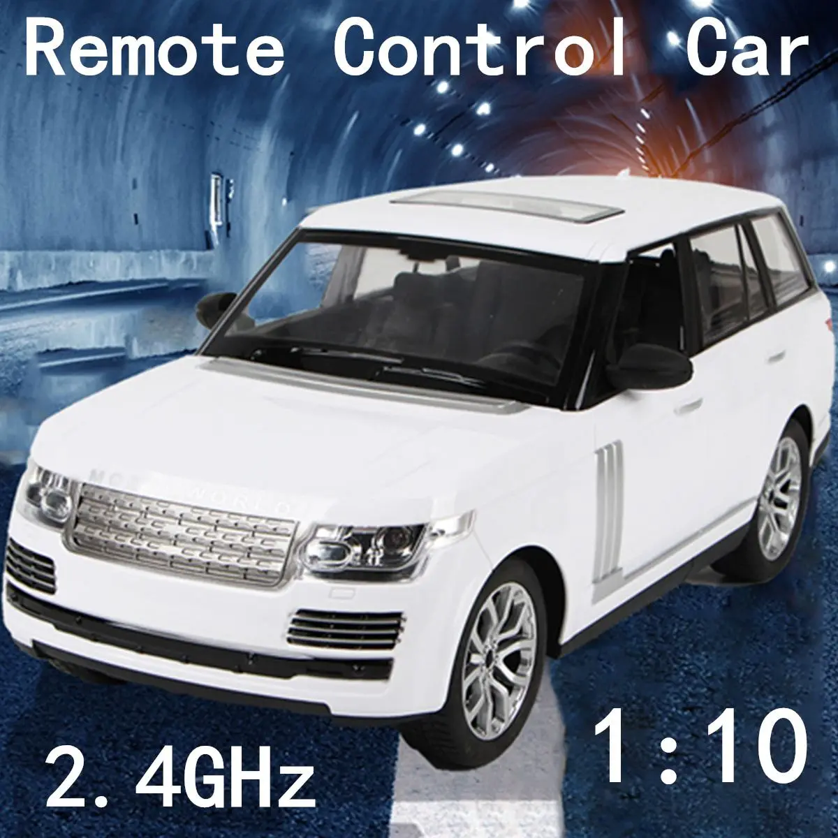 

2.4GHz Remote Control Car 1:10 Scale RC Car Toy Radio Control Car Model Toys Children Boys Gifts Kids SUV Vehicle 40x17x15.5cm