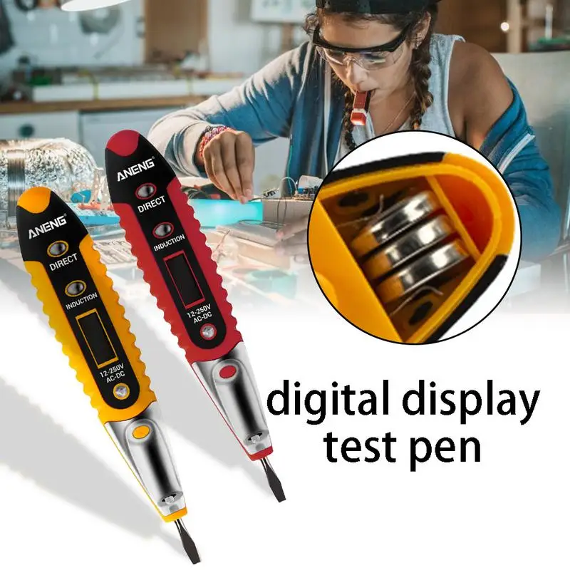 

ANENG VD700 Digital Display Electrical Test Pen Multifunction Tester LCD Display Voltage Detector for Electrician