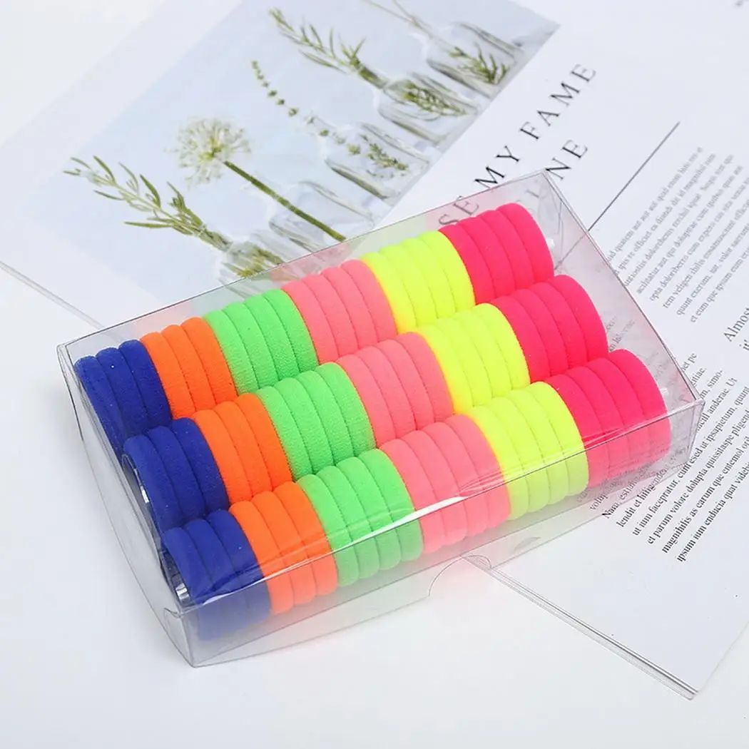 Headbands styles Fashion of Solid Headwear variety Elastic Available Headband Pcs/Box Hair Color Casual Ring 66