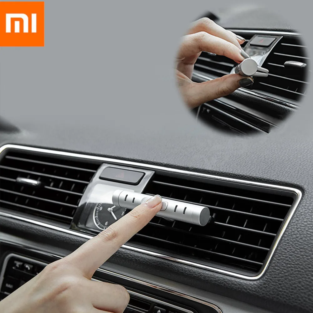 

2019 New Xiaomi Mijia Guildford Car Holder Incense Lemon/Orange/Olive Aromatic Wardrobe Aromatherapy For Car Air Purifier