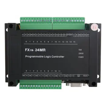 

programmable logic controller Industrial Control Board FX1N-24MR 14 Input 10 Output 24V 5A motor controller
