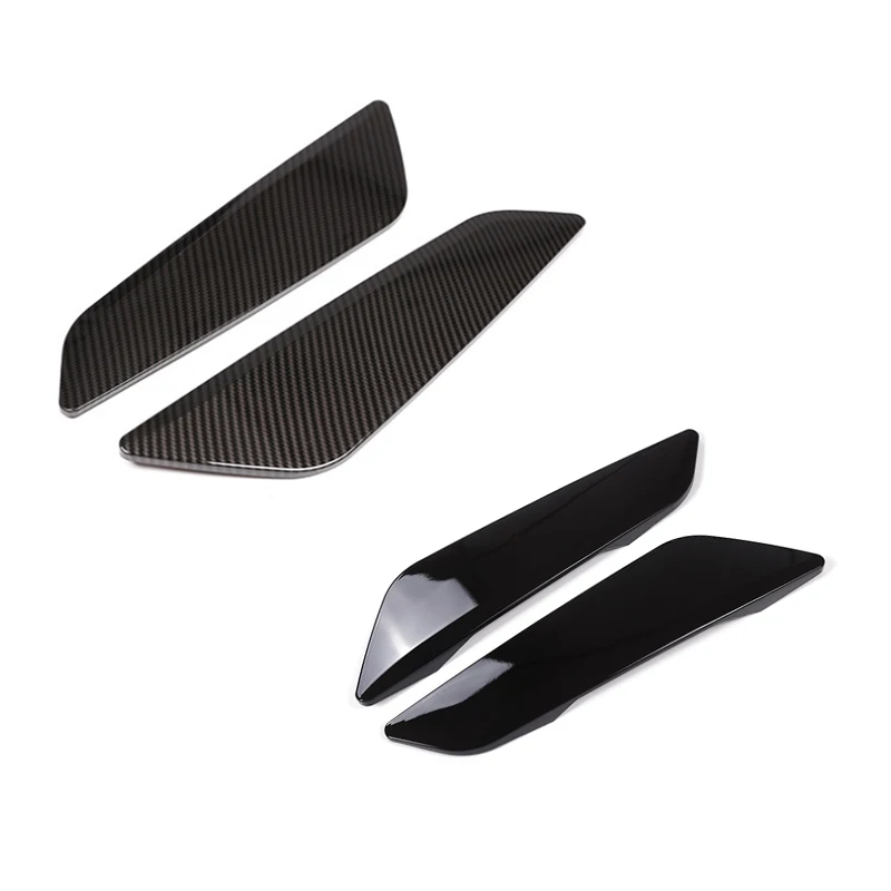 

For BMW 5 Series G30 2018 2PCS Glossy Black Car Side Wing Air Flow Fender Grill Outlet Intake Vent Cover