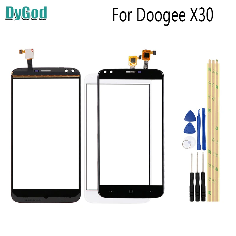 DyGod 5 дюймов Для Doogee X30 сенсорный экран дигитайзер стекло Замена Панель запасные