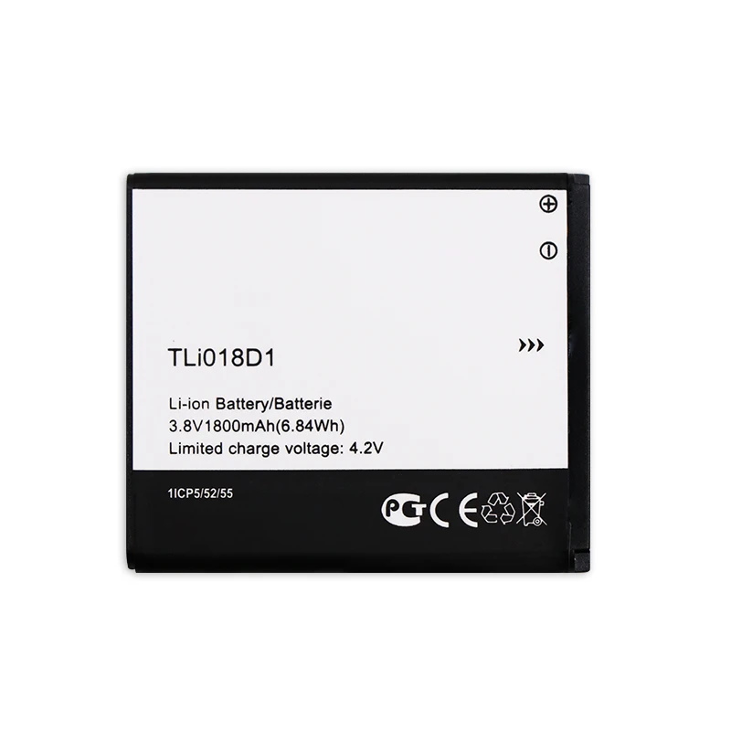 Аккумулятор TLi018D1 для Alcatel One Touch Pop D5 Dual 5038x OT5038X 3 5015D OT 5016 Bateria Batterij AKKU 1800