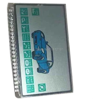 

100 pcs/lot A9 LCD display Screen + Metal Feet For StarLine A9 lcd remote control Key Fob Chain keychain