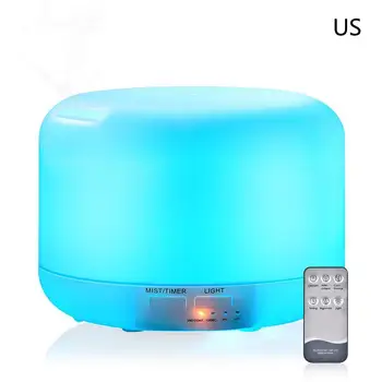 

Ultrasonic Air Humidifier Essential Oil Diffuser Mini 7 Color Changing Air Humidifier Anti-dry Essential Oil Diffuser