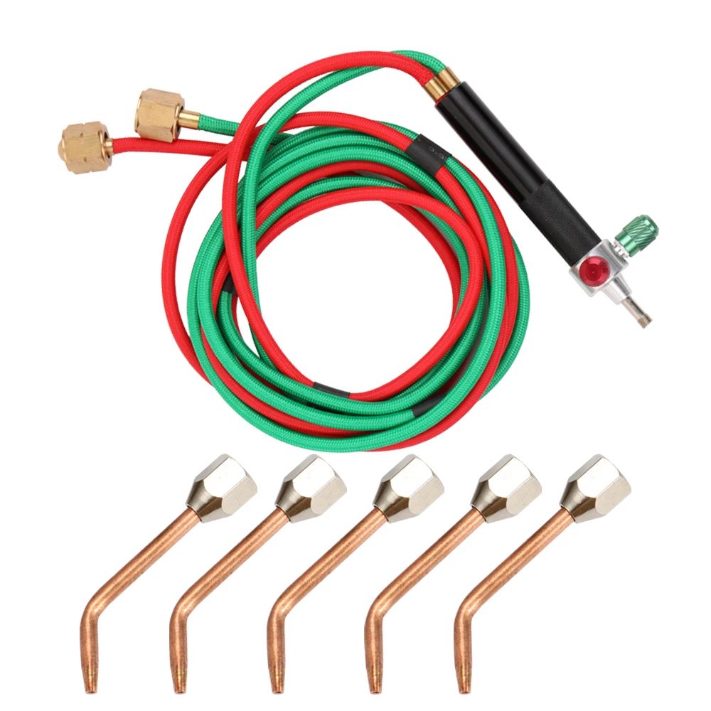 Mini Oxygen Acetylene Welding Torch for Jewelry Tools with 5pcs Tipsin
