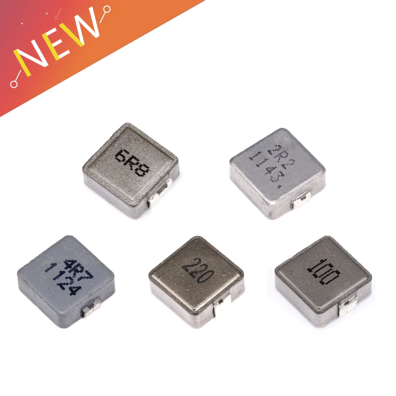 10 шт./лот новые Силовые индукторы SMD 2.2uh 2R2 4.7uh 4R7 6.8uh 6R8 10uh 100 220uh 220 чип индуктор