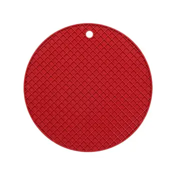 

Thickened Silicone Insulation Pad Table Mat Coaster Kettle Pad Anti-Scald Pot Pad High Temperature Resistant Kitchen Non-Slip Ma