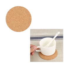 5/3/1 шт. 9 см Обычная круглая пробка подставки подкладки с подогревом стеклянная кружка Кофе Подставка под кружку Non-Slip посуда для Офис наборы туалетных принадлежностей