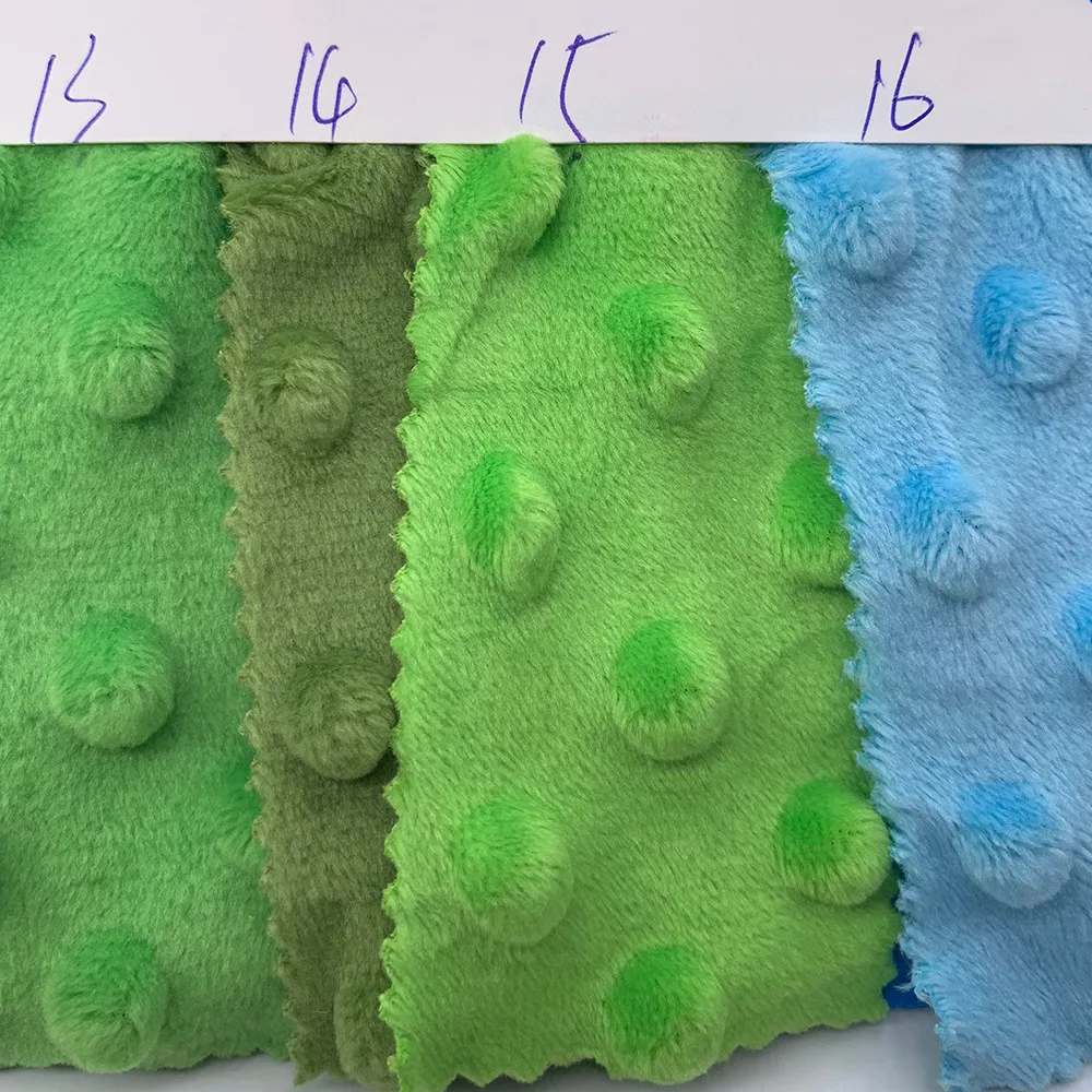 1 шт. 45x45 см 30 цветов супер мягкая ткань Minky Dot ручная работа шитье одеяло игрушки материал антипиллинг плюшевая ткань экологически чистая