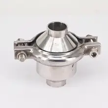 Подходит 51 мм " труба OD стыковая сварка SUS 304 Нержавеющая Санитарно-технический оборотный клапан без возврата для домашнее Сваренное пиво