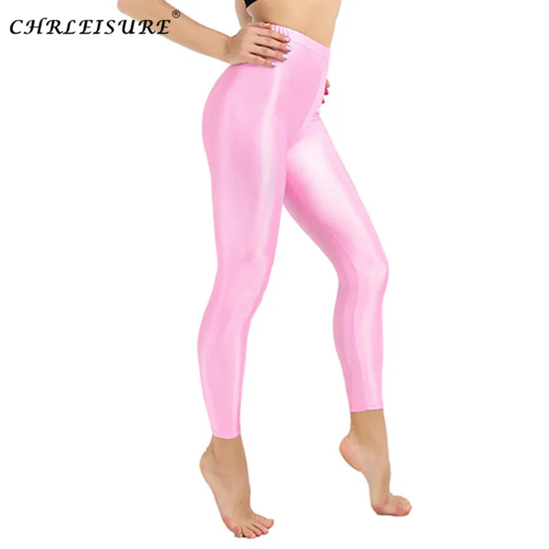 CHERLEISURE 21 Colors Fashion Candy Color Leggings Women Workout