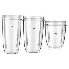 18/24/32 унций соковыжималка чашка кружка прозрачная запасная часть чашки для соковыжималка Nutribullet мощностью блендер соковыжималка Запчасти соковыжималка для производства натуральных питательных кружка чашка 600 W/900 W