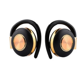 

TWS Bluetooth 5.0 Headphones V5 True Wireless Sports Headset IPX4 Sweatproof Earphones Bass HiFi Sound with Earpad Dual HD Mic