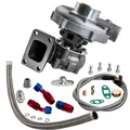 T3/T4 T04E STAGEIII TURBO + ÖL FEED + ÖL RÜCKKEHR für CIVIC CRX 1988 D16 D16 Y7 d16Y-in Turbolader & Teile aus Kraftfahrzeuge und Motorräder bei