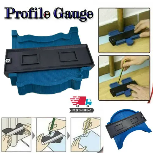 

Shape Contour Duplicator Standard Profile Gauge Tiling Laminate Tiles Shaping Tool Width Wood Marking Tool 5"