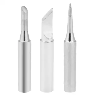 

900M-T-3C/K/I Mouth 936 Soldering Iron Tips Copper Welding Station Solder Iron Tips Head Replacement for Solder Repair Tools