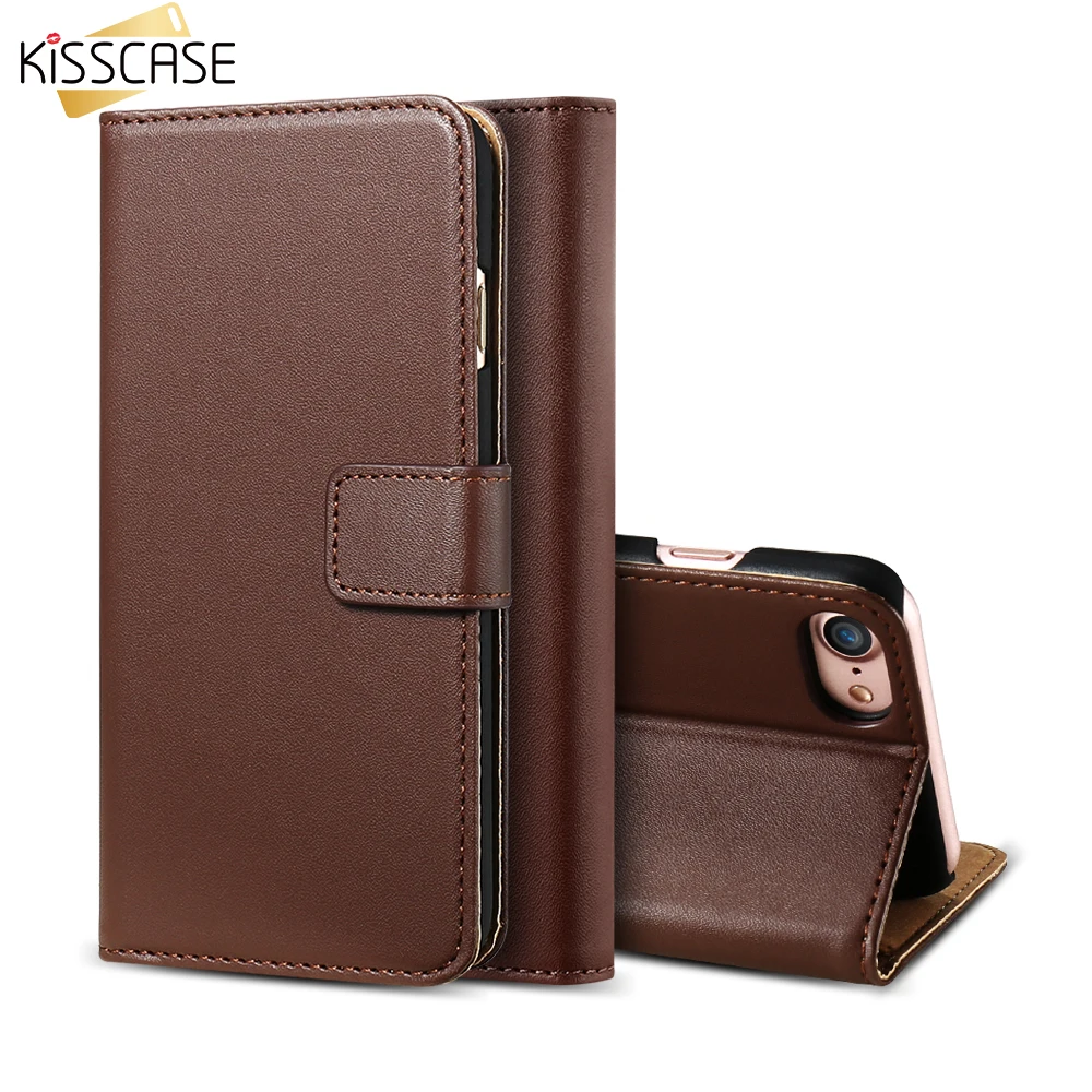 

KISSCASE Luxury Leather Cases For Samsung Galaxy note 8 S8 Plus S7 S6 Edge Case Magnet Stand Coque For Samsung J3 J5 J7 A3 A5 A7