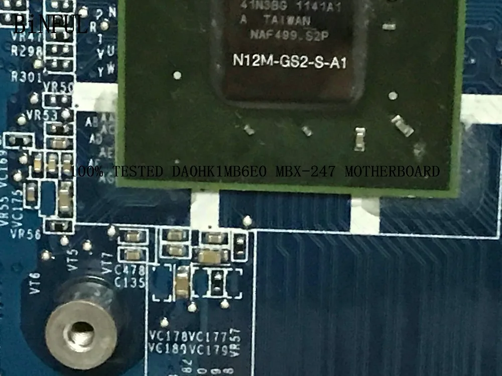BiNFUL الساخن في روسيا سوبر جديد A1827702A DA0HK1MB6E0 MBX-247 اللوحة لابتوب سوني VPCEH سلسلة MBX-247 مع الفيديو بطاقة