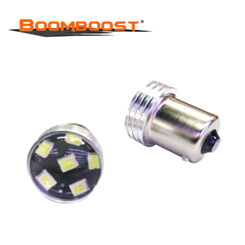 Новинка 1156 BA15S 6SMD светодиодный внешний белый Автомобильный задний тормоз