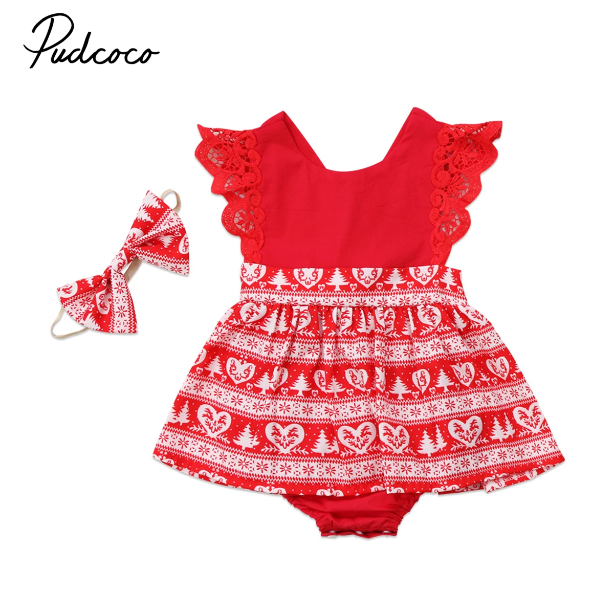 girls christmas romper