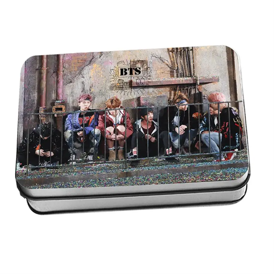 

Kpop Polaroid Lomo Photo Card Collective Card V Suga Wings You Never Walk Alone HD Photocard 40pcs/set