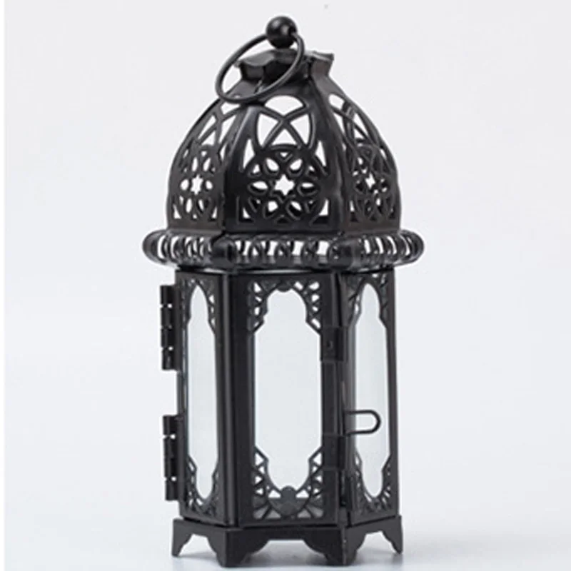 Vintage Hollow Hanging Candle Holder Candlestick Lantern Stand Home Decoration | Дом и сад