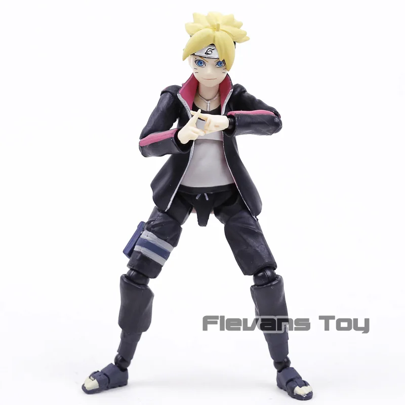 Цена S. H. Figuarts СВЧ Наруто следующих поколений Boruto Uzumaki Naruto ПВХ фигурку Коллекционная модель игрушки