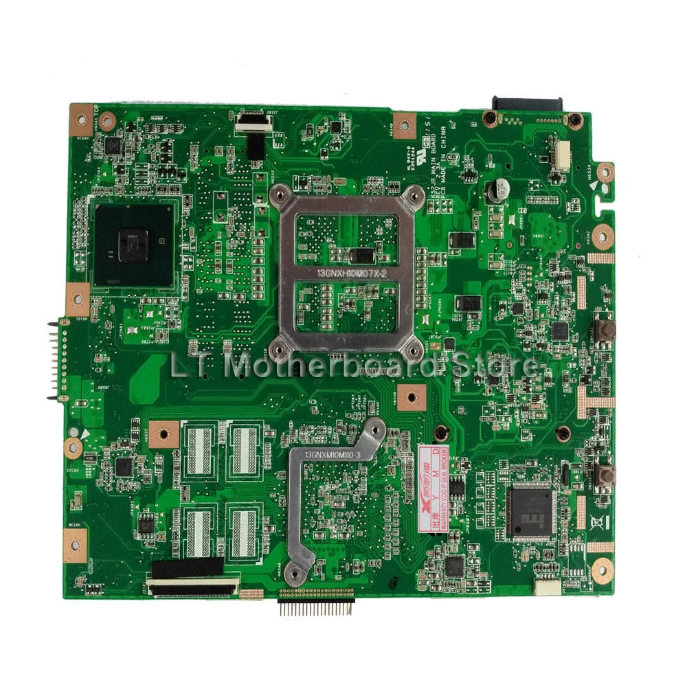 K52JR 512 М REV2.0 материнская плата для ноутбука ASUS A52J X52J K52J K52JR K52JE K52JC K52JU K52JB для тестирования системной ОК