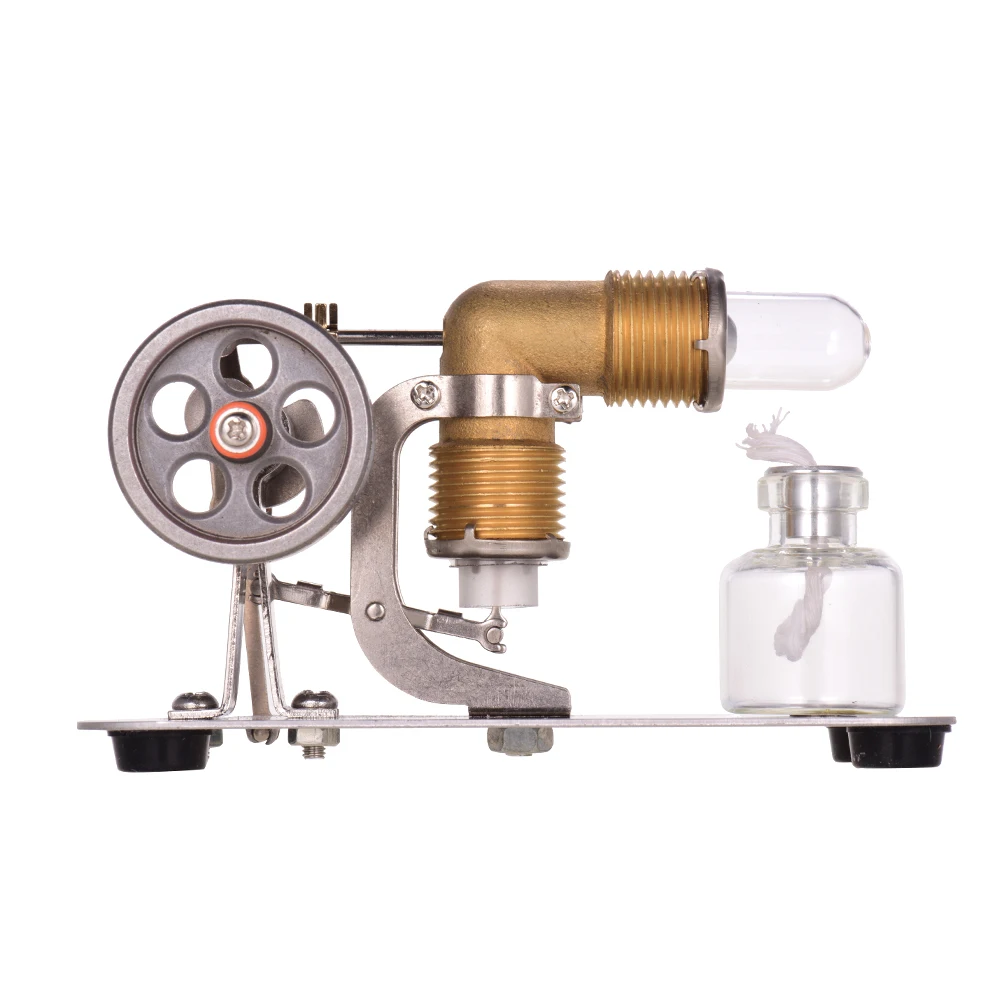

Mini Stirling Engine Motor Model Hot Air Stream Powered Educational Toy Kits