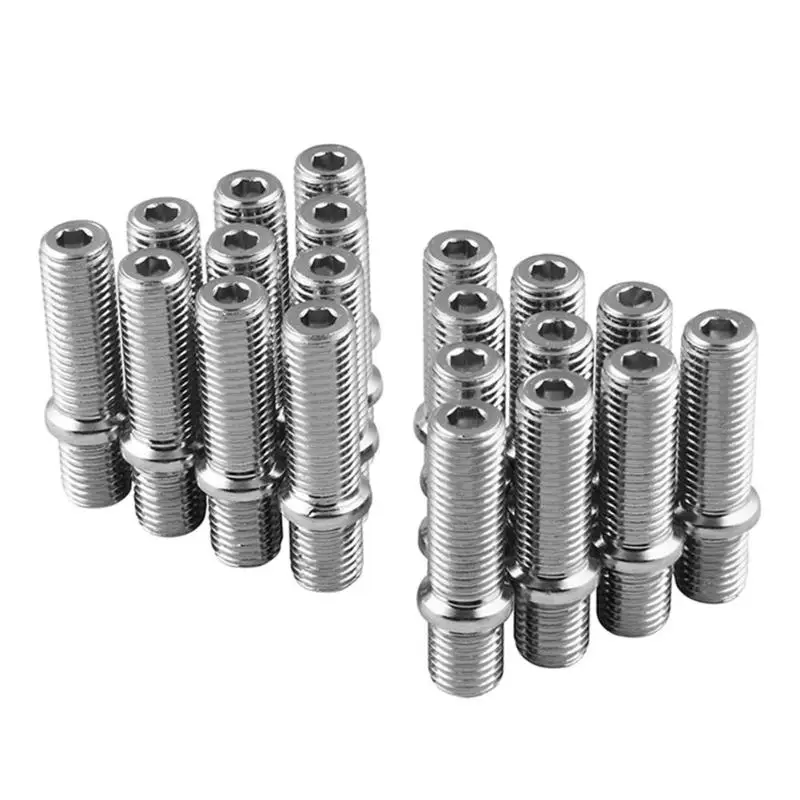 

20pcs 50mm Automobile refitting general hub Extended Wheel Stud Conversion Screw Adapter Tire Accessories Wheels Tires & Parts