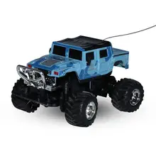 Мини 1:58 пульт дистанционного управления зарядная игрушка автомобиль-мини кроссоверная игрушка для автомобиль Hummer для детей
